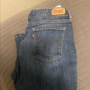 Levi's Women's Blue Jeans 8 s w29 inseam 30
